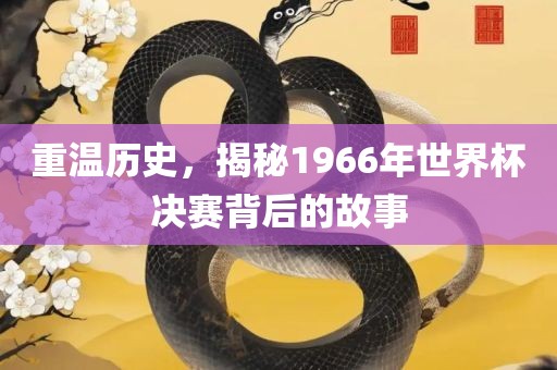 重温历史，揭秘1966年世界杯决赛背后的故事