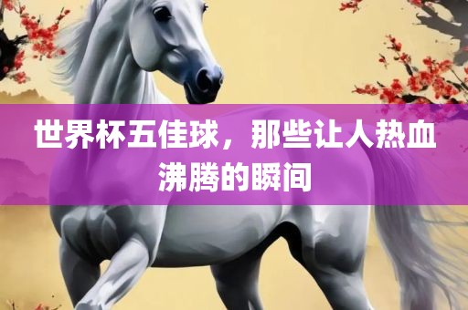 世界杯五佳球，那些让人热血沸腾的瞬间金炬实业股份有限公司