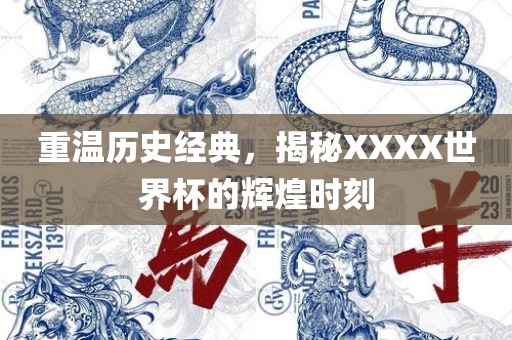 重温历史经典，揭秘XXXX世界杯的辉煌时刻金炬实业股份有限公司
