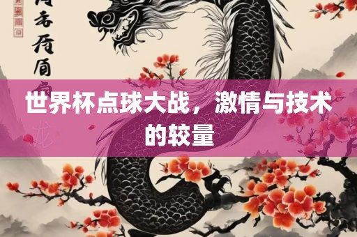 世界杯点球大战，激情与技术的较量