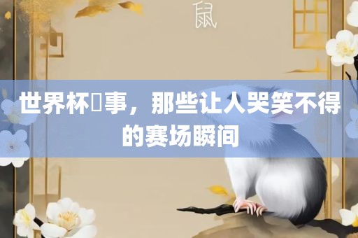 赛场瞬间