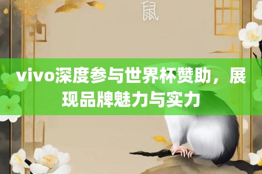 vivo深度参与世界杯赞助，展现品牌魅力与实力