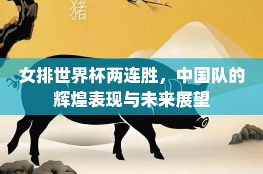 女排世界杯两连胜，中国队的辉煌表现与未来展望