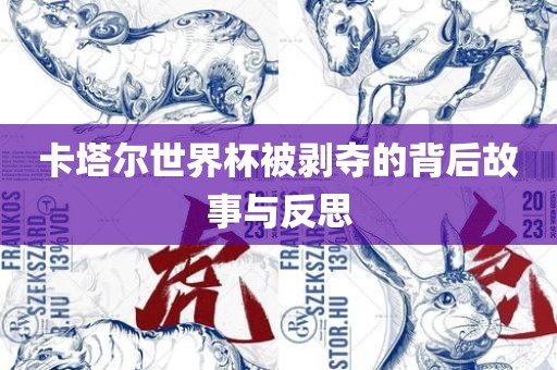 卡塔尔世界杯被剥夺的背后故事与反思金炬实业股份有限公司