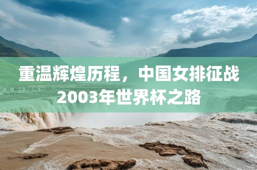 重温辉煌历程，中国女排征战2003年世界杯之路