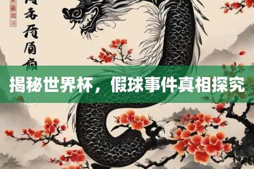 揭秘世界杯，假球事件真相探究