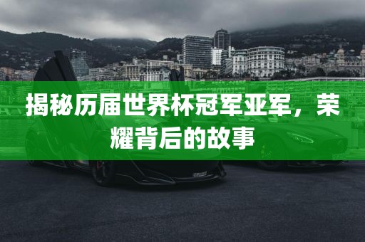 揭秘历届世界杯冠军亚军，荣耀背后的故事