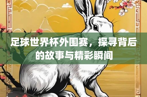 足球世界杯外围赛，探寻背后的故事与精彩瞬间