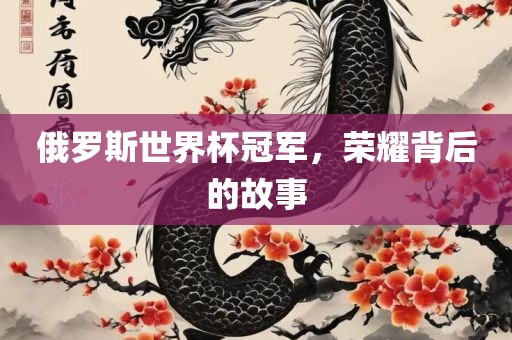 俄罗斯世界杯冠军，荣耀背后的故事
