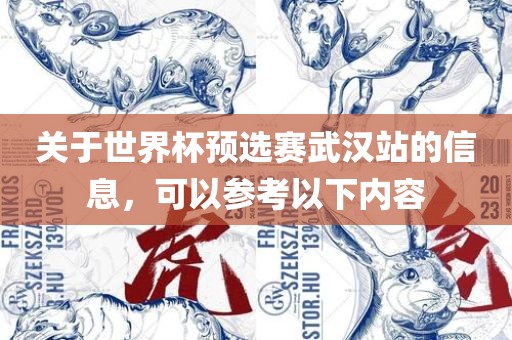 关于世界杯预选赛武汉站的信息，可以参考以下内容金炬实业股份有限公司