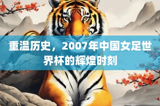 重温历史，2007年中国女足世界杯的辉煌时刻