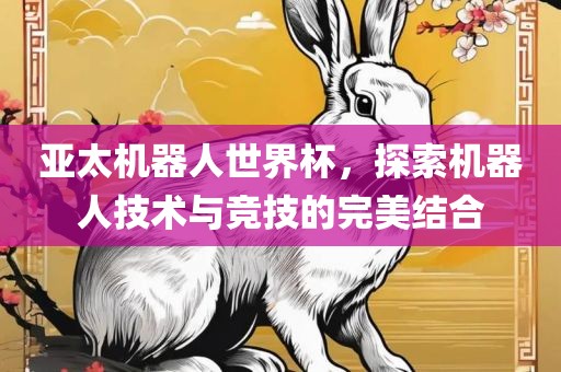 亚太机器人世界杯，探索机器人技术与竞技的完美结合