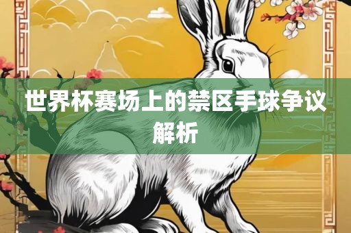 世界杯赛场上的禁区手球争议解析金炬实业股份有限公司