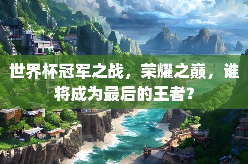 世界杯冠军之战，荣耀之巅，谁将成为最后的王者？