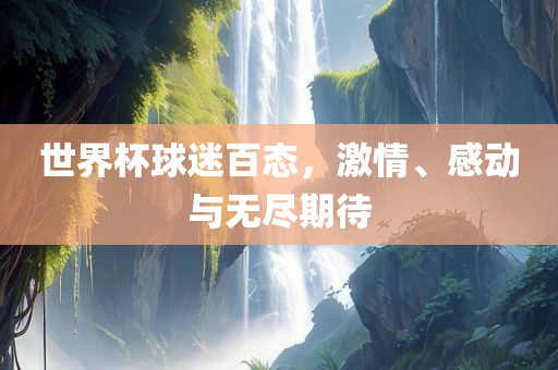 世界杯球迷百态，激情、感动与无尽期待