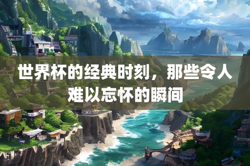 世界杯的经典时刻，那些令人难以忘怀的瞬间